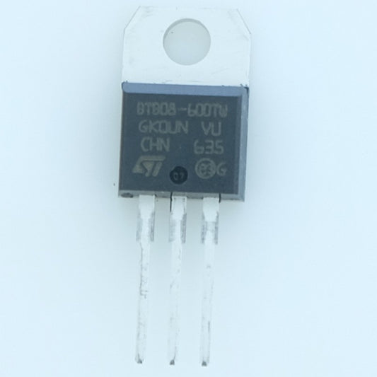 BTB08-600TWRG Triac 600V 8A 1.2V 10mA TO-220AB STM