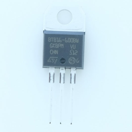 BTB16-600BWRG Triac 600V 16A 50mA TO-220AB Snubberless STM