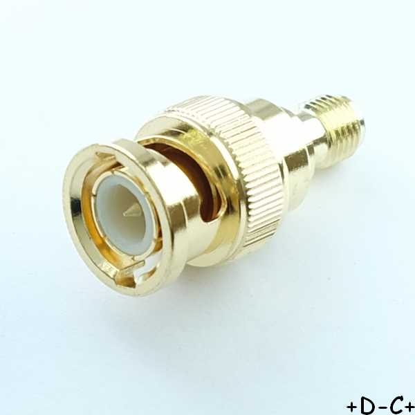Adaptateur BNC mâle vers SMA femelle BU-P4289 Mueller