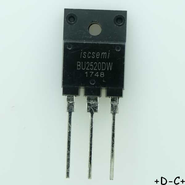 BU2520DW Transistor NPN 800V 10A SOT-429 Inchange