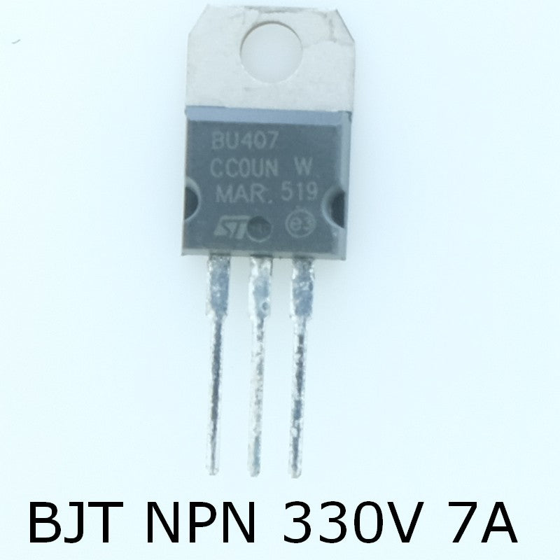 BU407 Transistor NPN 330V 7A TO-220 STM - Distri-Compo
