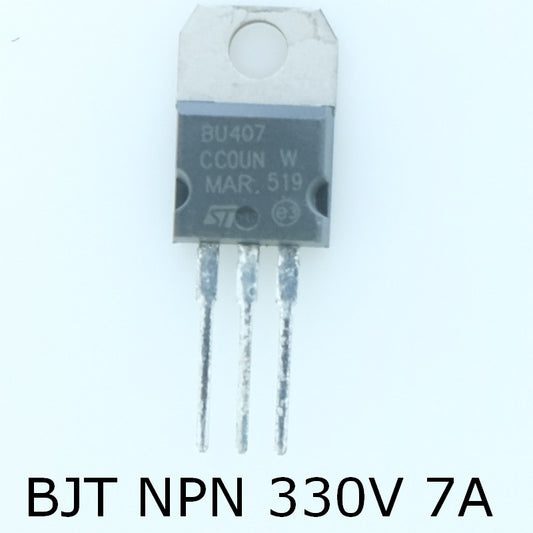 BU407 Transistor NPN 330V 7A TO-220 STM - Distri-Compo