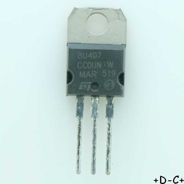 BU407 Transistor NPN 330V 7A TO-220 STM RoHS