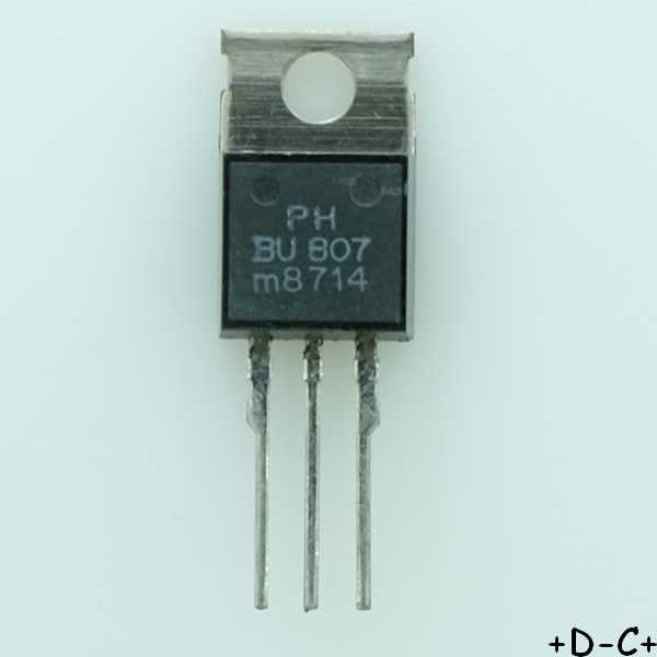 BU807 transistor NPN TO-220 Philips - Distri-Compo