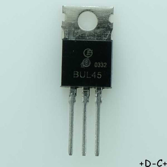 BUL45 Transistor NPN 400V 5A TO-220 Inchange RoHS