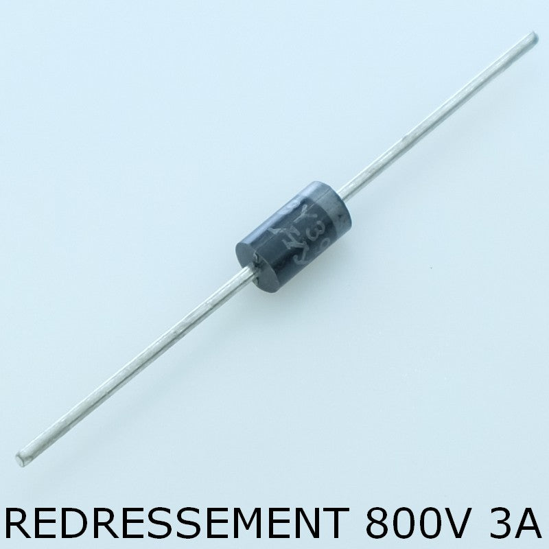 BY399 Diode redressement 800V 3A DO-201 HY