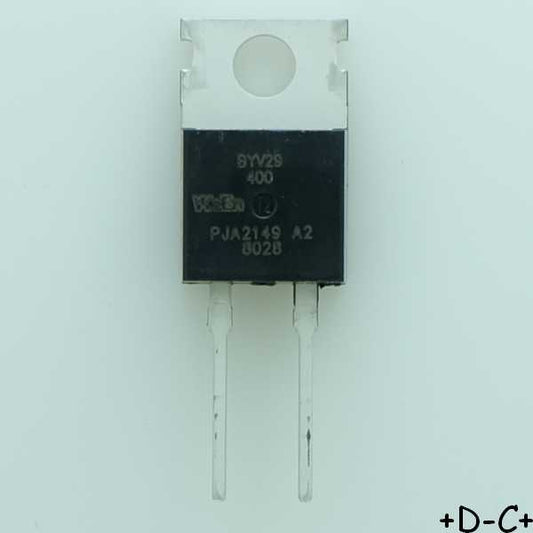 BYV29-400 Rectifier Diode Switching 400V 9A 60ns TO-220AC WeEn RoHS