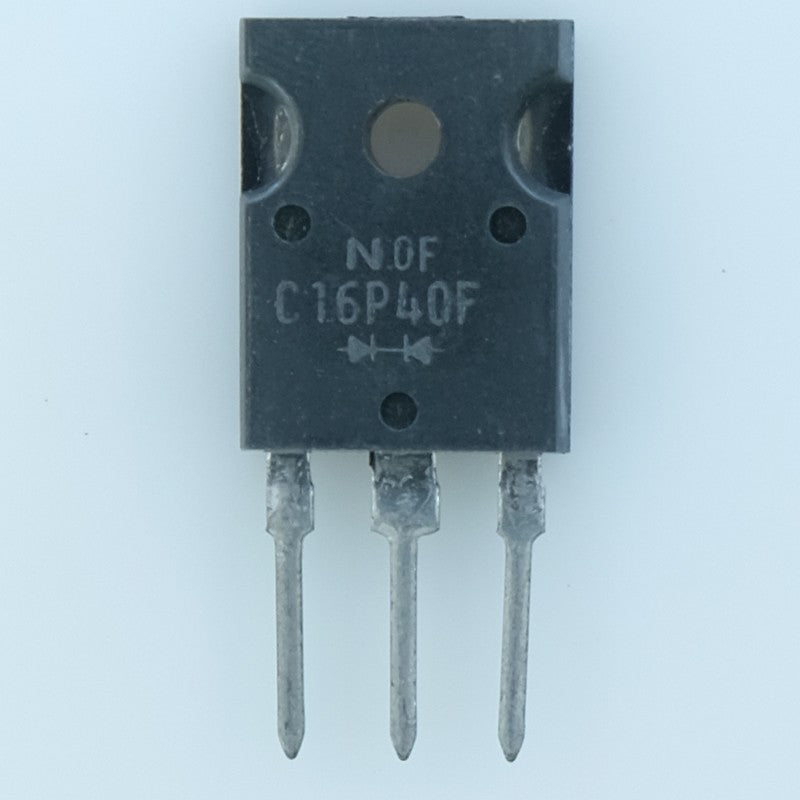 C16P40F Double diode ultrarapide 2×8A 400V TO-3P Niec