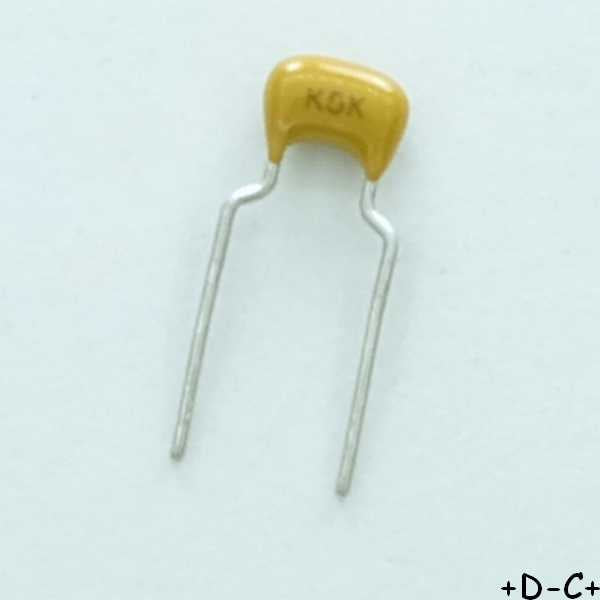 Condensateur 56nF 50V 5.08mm céramique X7R Goldmax C322C563J5R5 5% Kemet