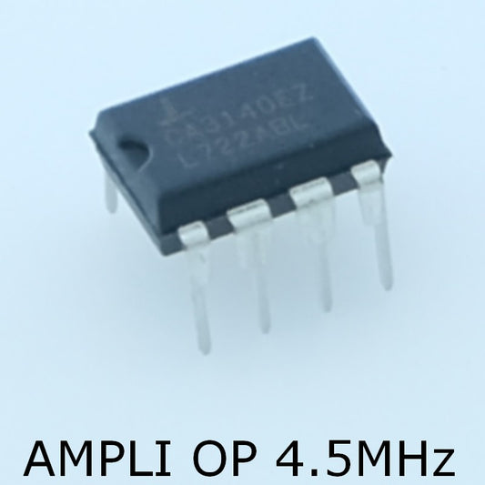 CA3140EZ 4.5MHz Bimos op amp DIP-8 Intersil