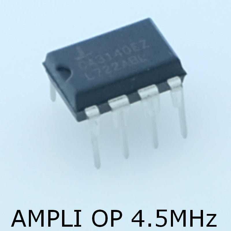 CA3140EZ 4.5MHz Bimos op amp DIP-8 Intersil