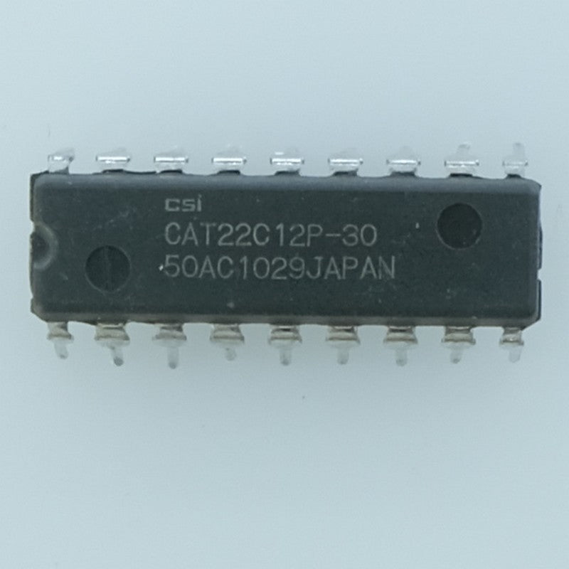 CAT22C12P-30 Mémoire NVRAM CMOS 1 Kbit (256×4) DIP-18 CSI