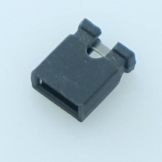 Cavalier 2.54mm ouvert noir 3A Garry - Distri-Compo