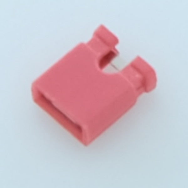 Cavalier 2.54mm ouvert rouge 3A Garry - Distri-Compo