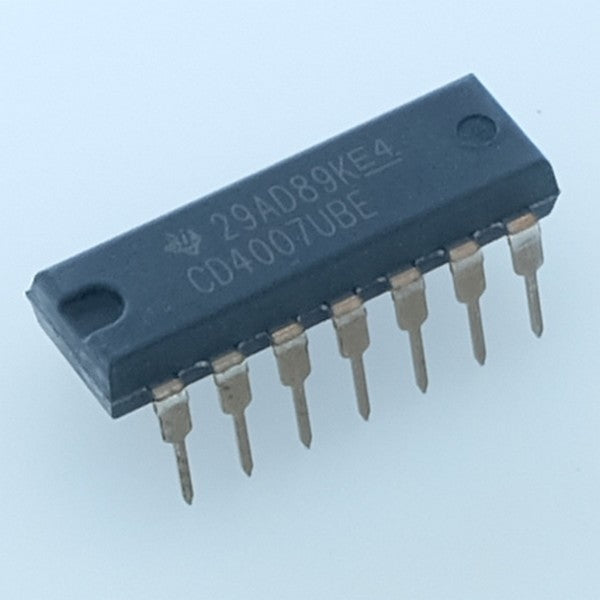 CD4007UBE CMOS Dual Complementary Pair DIP-14 Texas Instruments