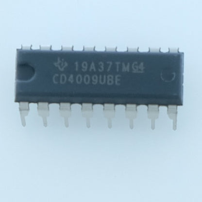 CD4009UBE CMOS Sextuple buffer inverseur DIP-16 Texas