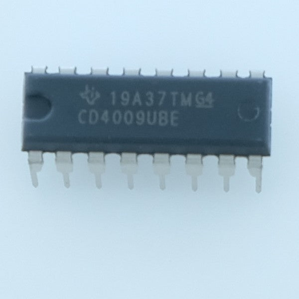 CD4009UBE CMOS Sextuple buffer inverseur DIP-16 Texas