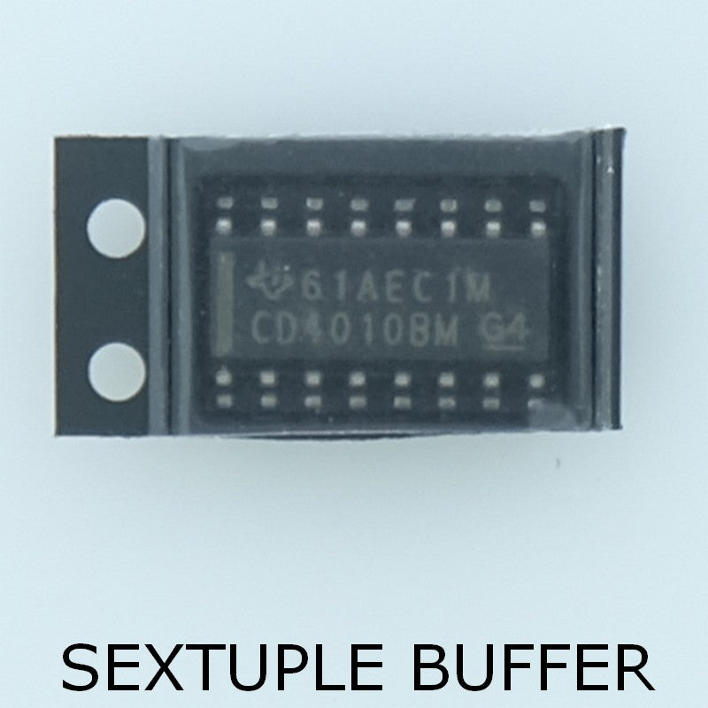 CD4010BM CMOS Sextuple Buffer non inverseur SOIC-16 Texas - Distri-Compo