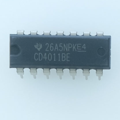 CD4011BE CMOS Quadruple porte NAND 2 entrées DIP-14 Texas Instruments
