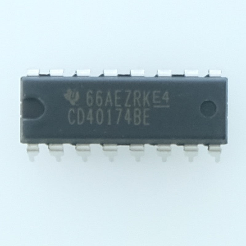 CD40174BE CMOS Hex D-Type Flip-Flop DIP-16 Texas