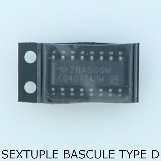 CD40174BM Flip Flop D-Type Bus Interface SO-16 Texas - Distri-Compo