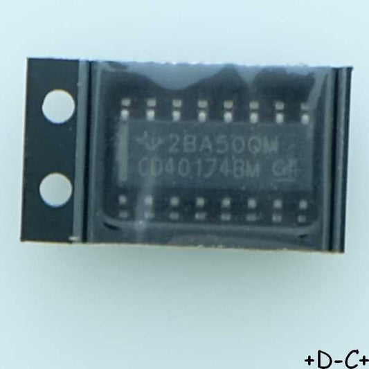 CD40174BM Flip Flop D-Type Bus Interface SO-16 Texas RoHS