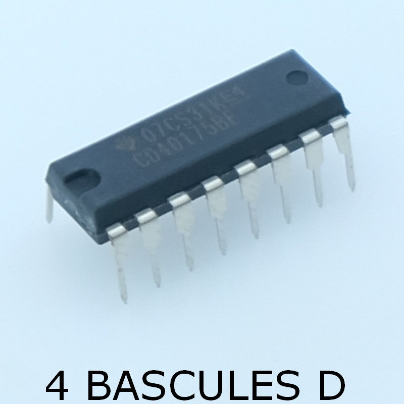 CD40175BE Flip Flop D-Type Bus Interface DIP-16 Texas