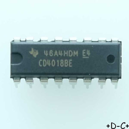 CD4018BE CMOS Presettable DIP-16 Texas RoHS