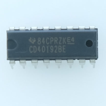 CD40192BE CMOS Compteur BCD synchrone 4 bits DIP-16 Texas Instruments