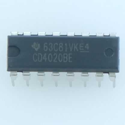 CD4020BE CMOS 14-Stage DIP-16 Texas