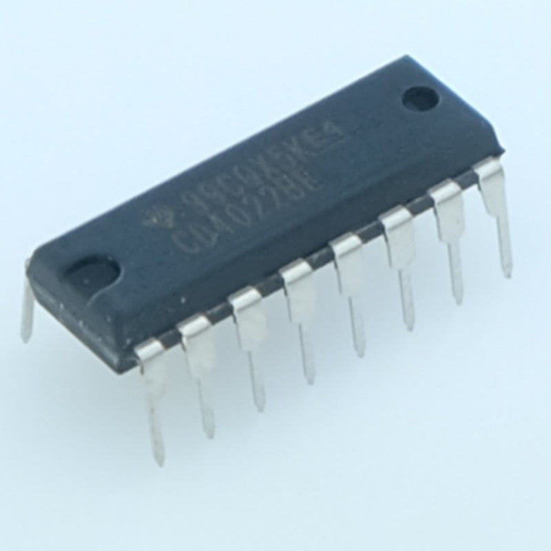 CD4022BE Counter Divider Single 4-Bit Octal DIP-16 Texas