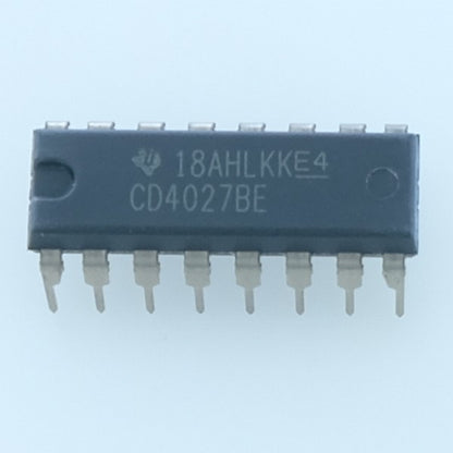 CD4027BE CMOS Dual J-K Master-Slave DIP-16 Texas