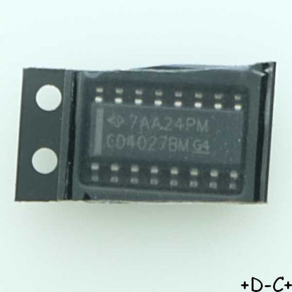 CD4027BM CMOS Dual J-K Master-Slave Flip-Flop SO-16 Texas RoHS