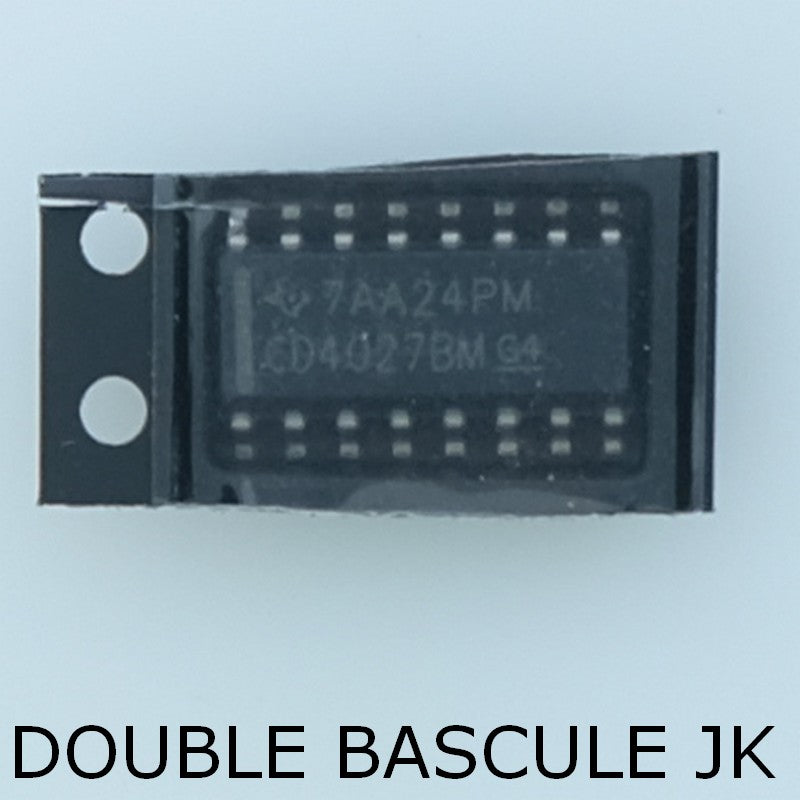 CD4027BM CMOS Dual J-K Master-Slave Flip-Flop SO-16 Texas - Distri-Compo