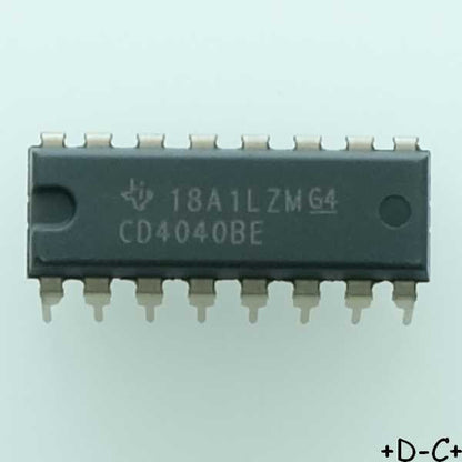 CD4040BE CMOS Binary Counter/Divider DIP-16 Texas RoHS