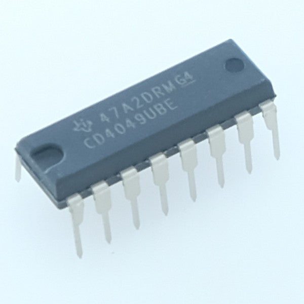CD4049UBE CMOS 6 Inverseurs DIP-16 Texas Instruments