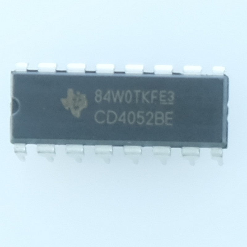 CD4052BE CMOS Double multiplexeur démultiplexeur 4:1 DIP-16 Texas Instruments