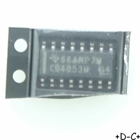CD4053BM 3-channel analog multiplexer SO-16 Texas RoHS
