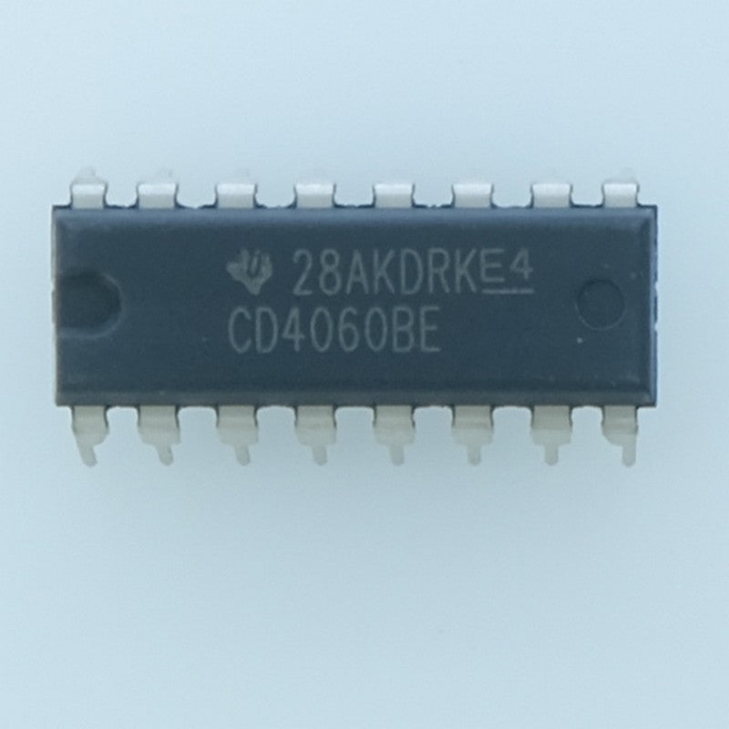 CD4060BE CMOS Compteur binaire 14 bits DIP-16 Texas - Distri-Compo