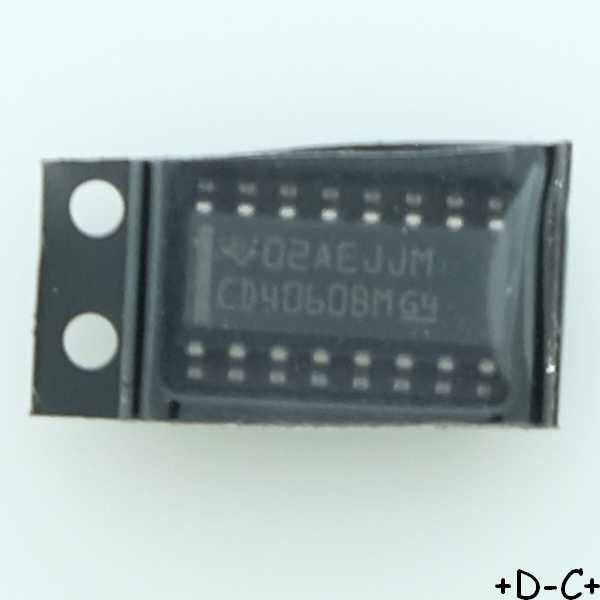 CD4060BM CMOS 14-Stage Ripple-Carry Binary Counter/Divider SO-16 Texas