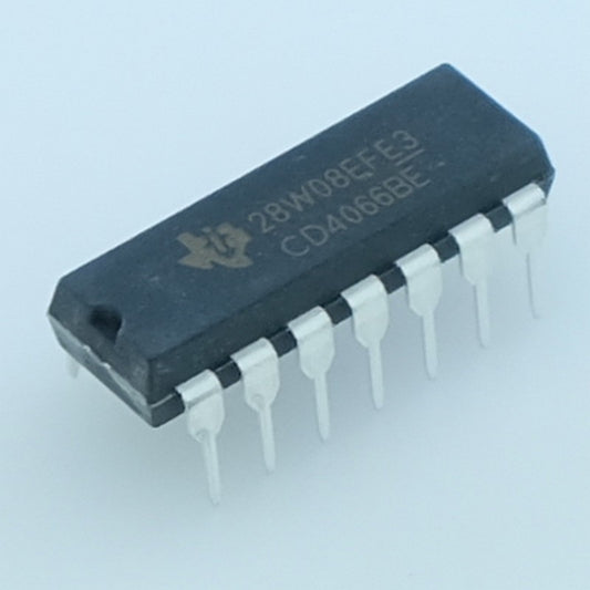 CD4066BE CMOS Quad Bilateral Switch DIP-14 Texas