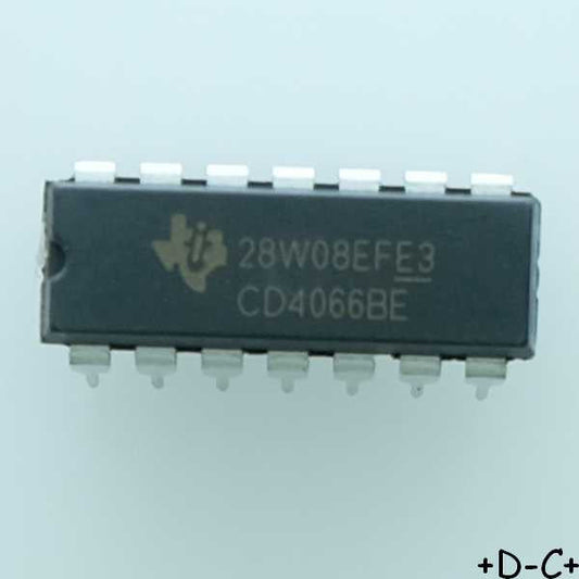 CD4066BE CMOS Quad Bilateral Switch  DIP-14 Texas RoHS