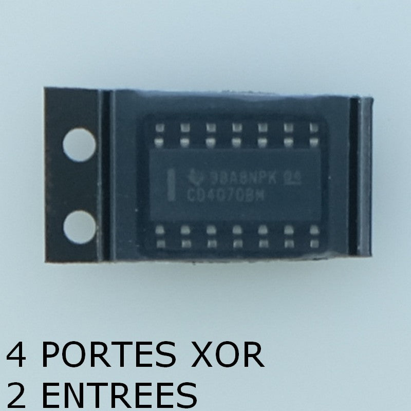 CD4070BM CMOS Quad Exclusive-OR and Exclusive-NOR Gate SO-14 Texas - Distri-Compo