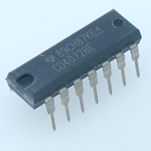 CD4072BE CMOS Dual 4-Input OR Gate DIP-14 Texas - Distri-Compo