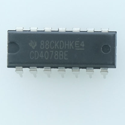 CD4078BE CMOS 8-Input NOR/OR Gate DIP-14 Texas