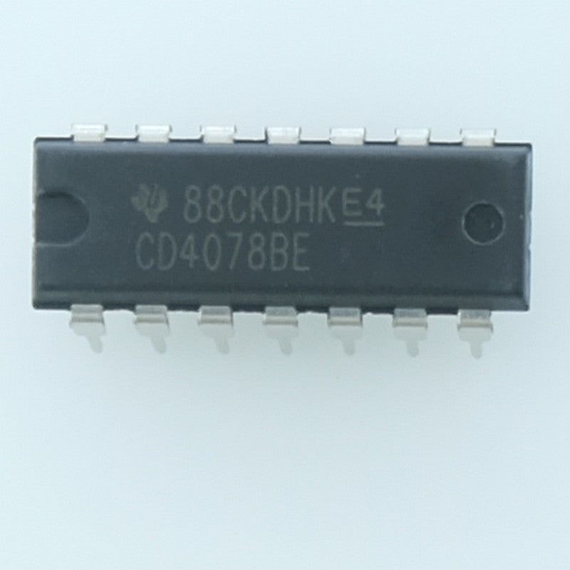 CD4078BE CMOS 8-Input NOR/OR Gate DIP-14 Texas