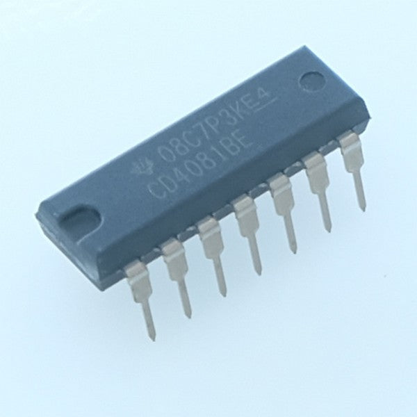 CD4081BE CMOS Quad 2-Input AND Gate DIP-14 Texas