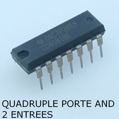 CD4081BE CMOS Quad 2-Input AND Gate DIP-14 Texas - Distri-Compo