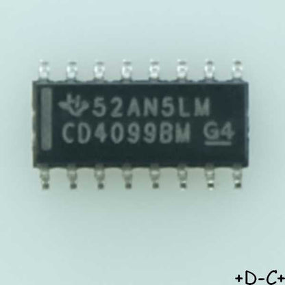 CD4099BM CMOS 8-Bit Addressable Latch SOIC-16 Texas RoHS