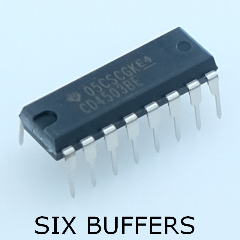 CD4503BE CMOS Sextuple tampon 3 ‚tats DIP-16 Texas